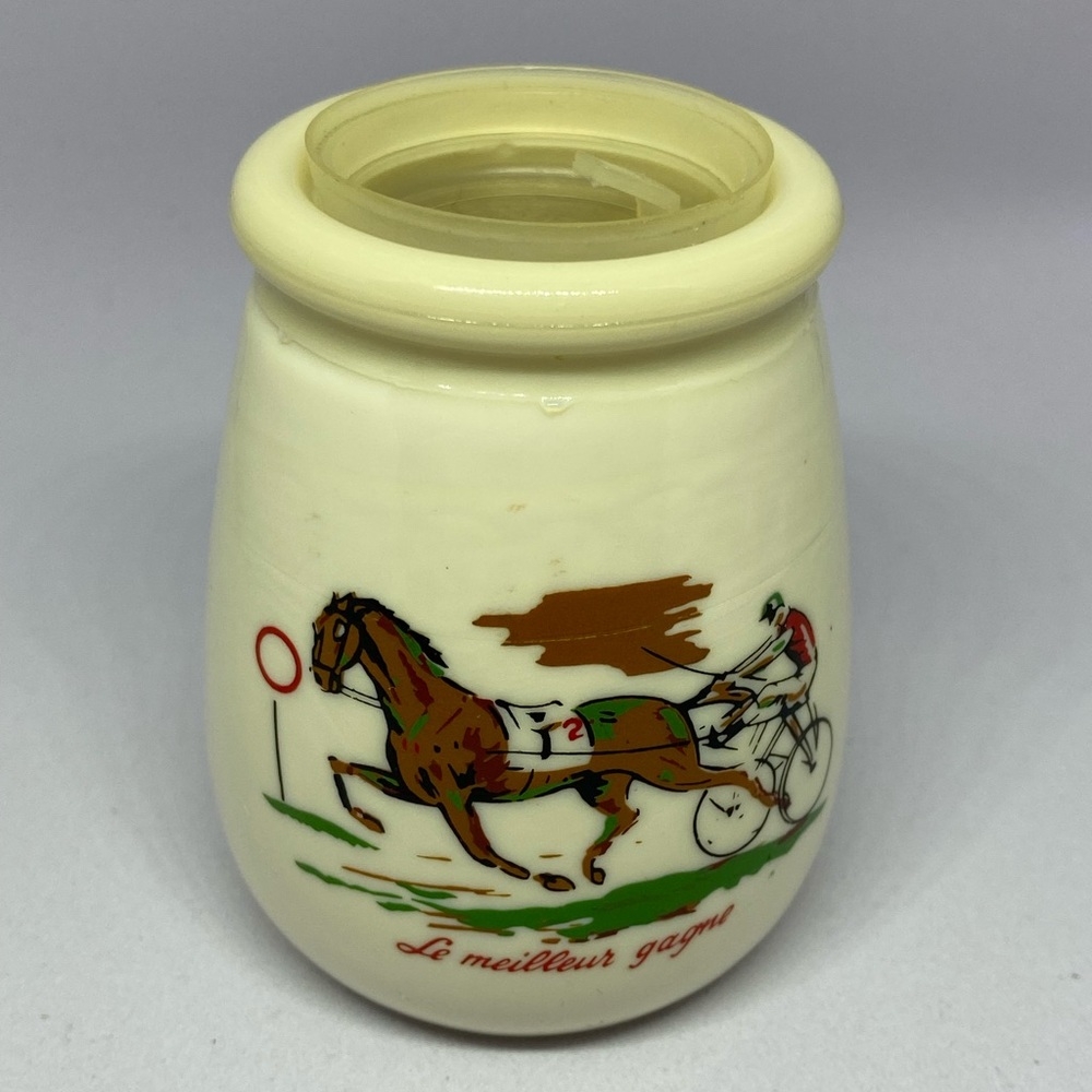 Rare VTG Amora Mustard Jar Le Meilleur Gagne Dijon